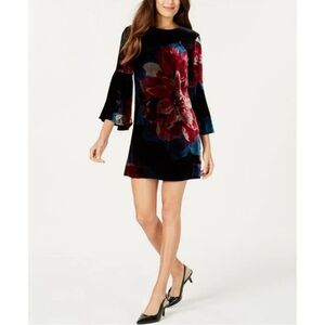 Trina Turk Black Floral Dress Size 6